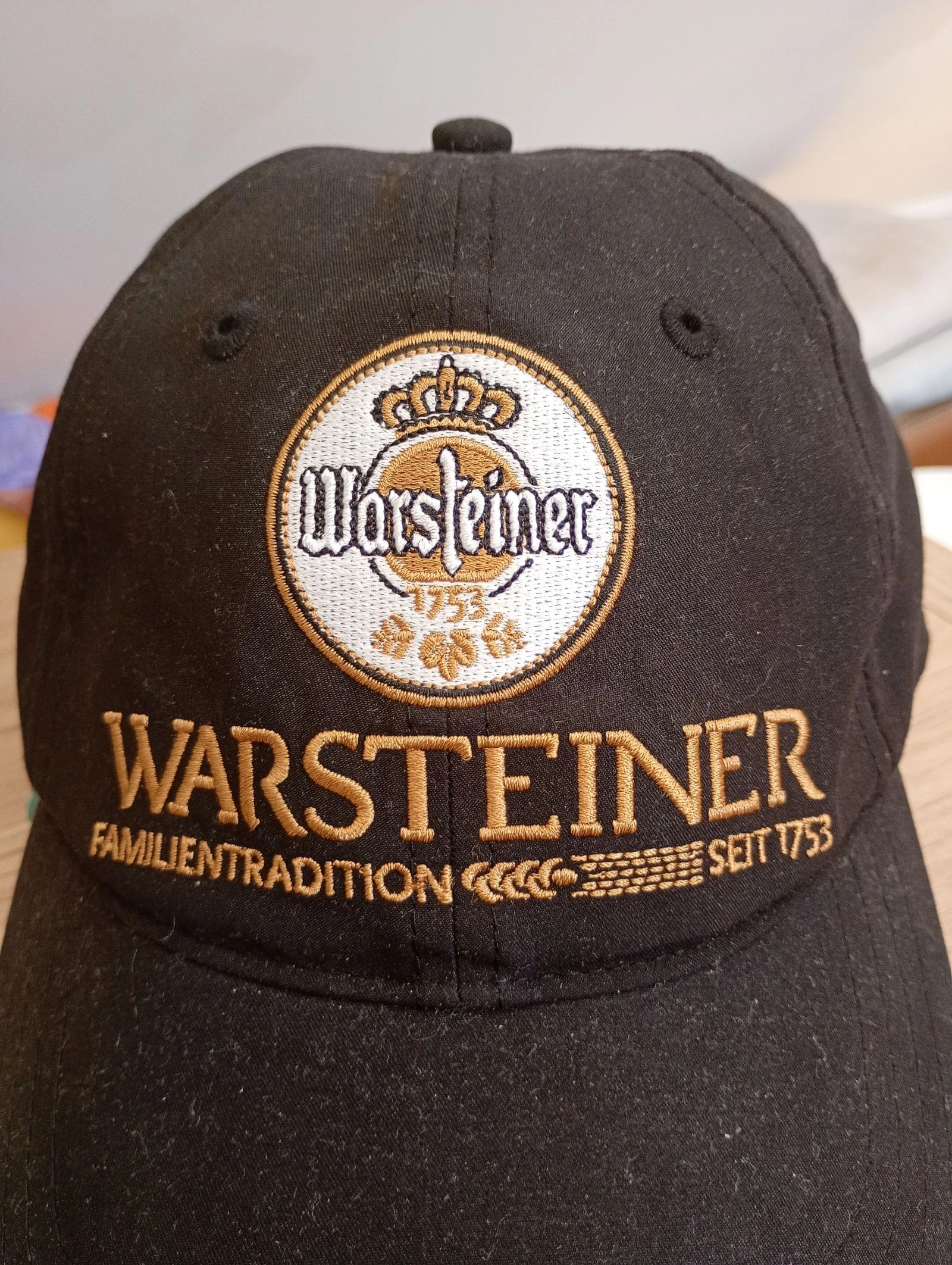 Gorra vintage publicitaria ajustable negra – photo 5